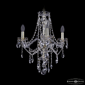 Подвесная люстра Bohemia Ivele Crystal 1415/3/165 G