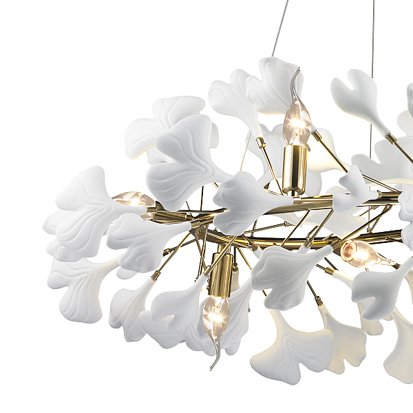 Подвесная люстра Delight Collection 10881P/R800 gold/white