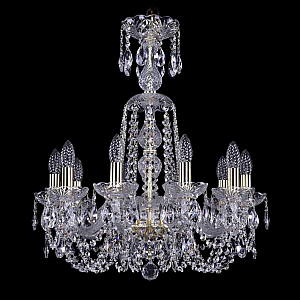 Подвесная люстра Bohemia Ivele Crystal 1402/10/195/XL-64 G