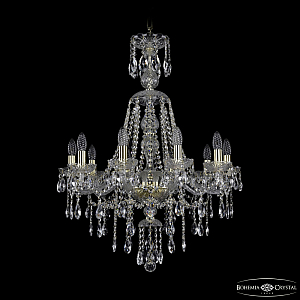 Подвесная люстра Bohemia Ivele Crystal 1415/10/220/XL-86 G