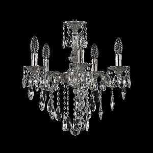 Подвесная люстра Bohemia Ivele Crystal Verona 72101/5/125 B Ni