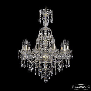 Подвесная люстра Bohemia Ivele Crystal 1415/10/200/XL-76 G