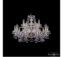 Подвесная люстра Bohemia Ivele Crystal 1411/10+5/240 G Balls