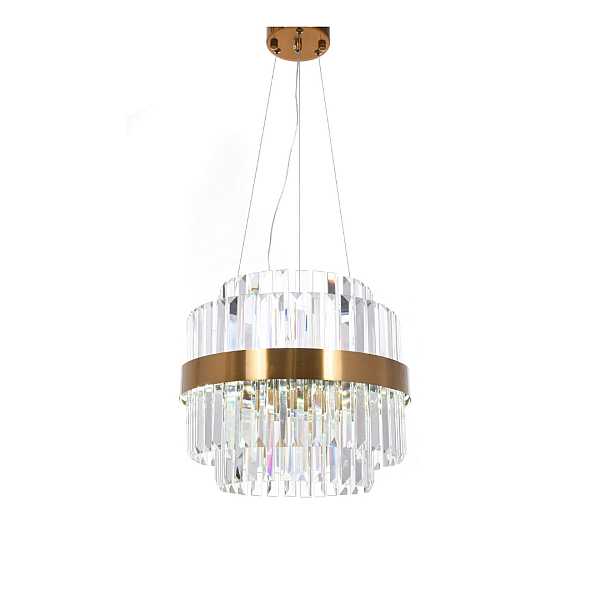 Подвесная светодиодная люстра Lumina Deco Ringletti LDP 8017-400 MD