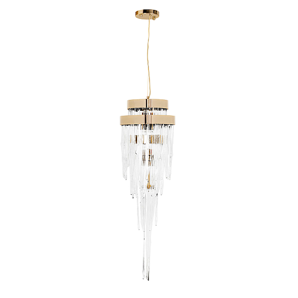 Подвесная люстра Delight Collection Babel KM0990P-4 brass