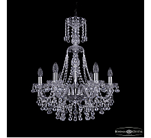 Подвесная люстра Bohemia Ivele Crystal 1409/6/195/XL-68 Ni