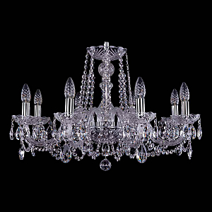 Подвесная люстра Bohemia Ivele Crystal 1402/8/240 Ni
