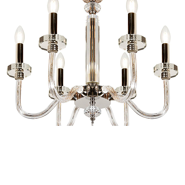 Подвесная люстра iLamp Vibe P9474-6 Nickel