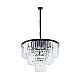 Подвесная люстра Nowodvorski Cristal M Black 7616