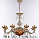 Подвесная люстра Bohemia Ivele Crystal AL78101P/8/250 A WMG P Amber/M-1F