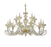Подвесная люстра Newport 8620+5/C mat.soft gold clear М0071529