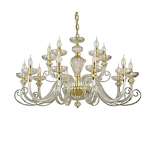 Подвесная люстра Newport 8620+5/C mat.soft gold clear М0071529