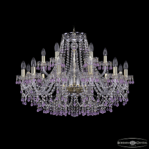 Подвесная люстра Bohemia Ivele Crystal 1410/12+6/300 G V7010