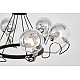 Подвесная люстра Lumina Deco LDP 9110-6 BK+CHR
