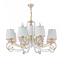 Подвесная люстра Arte Milano Florentia-3857 303857/8 Wh/Gd