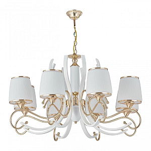 Подвесная люстра Arte Milano Florentia-3857 303857/8 Wh/Gd