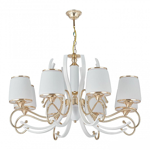 Подвесная люстра Arte Milano Florentia-3857 303857/8 Wh/Gd