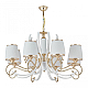 Подвесная люстра Arte Milano Florentia-3857 303857/8 Wh/Gd