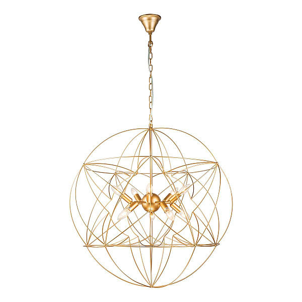 Подвесная люстра iLamp Element 8777-800 Gold