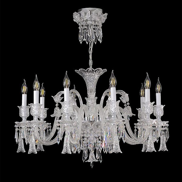 Подвесная люстра Crystal Lux VERSAILLES SP10 CHROME