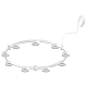 Подвесная люстра Ambrella light DIY Spot C9241