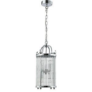 Подвесной светильник Crystal Lux Tadeo TADEO SP4 D200 CHROME/TRANSPARENTE