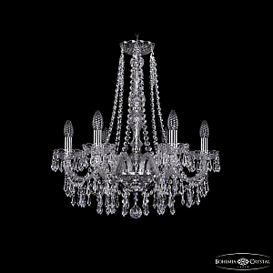 Подвесная люстра Bohemia Ivele Crystal 1403/6/195/h-60 Ni