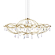 Подвесная люстра Loft IT Mira 10586/900 Gold Asfour