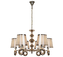Подвесная люстра iLamp Brooklyn P2401-6 Nickel