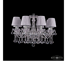 Подвесная люстра Bohemia Ivele Crystal 1413/8/200 Ni Balls SH6