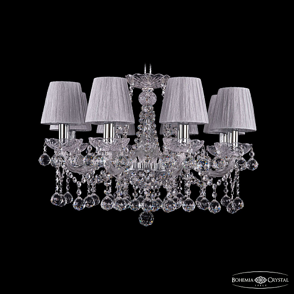 Подвесная люстра Bohemia Ivele 1413/8/200 Ni Balls SH6