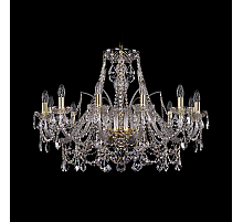 Подвесная люстра Bohemia Ivele Crystal 1411/12/300 G Leafs