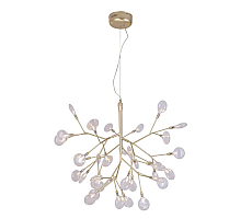 Подвесная люстра Crystal Lux Evita EVITA SP36 GOLD/TRANSPARENT