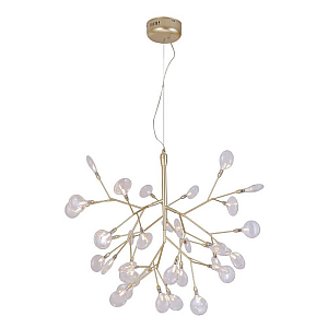 Подвесная люстра Crystal Lux Evita EVITA SP36 GOLD/TRANSPARENT