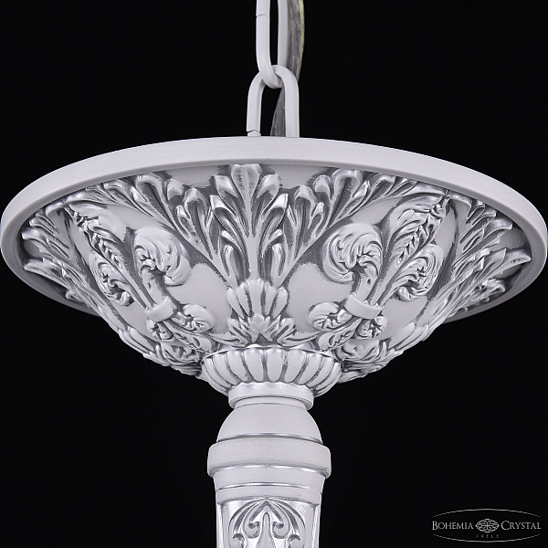 Подвесная люстра Bohemia Ivele Crystal AL79101P/8/250 WMN P Aquamarine/M-1G