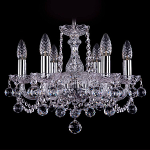 Подвесная люстра Bohemia Ivele Crystal 1402/6/141 Ni Balls