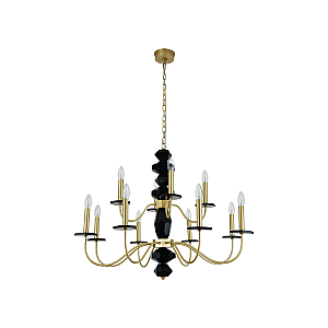 Подвесная люстра Newport Vanessa 3878+4/С brass М0070883