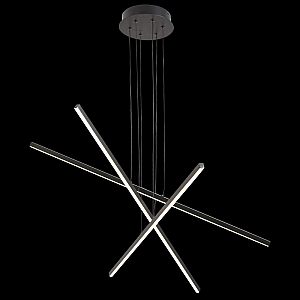 Подвесная люстра Natali Kovaltseva LED LAMPS 81103/3C BLACK