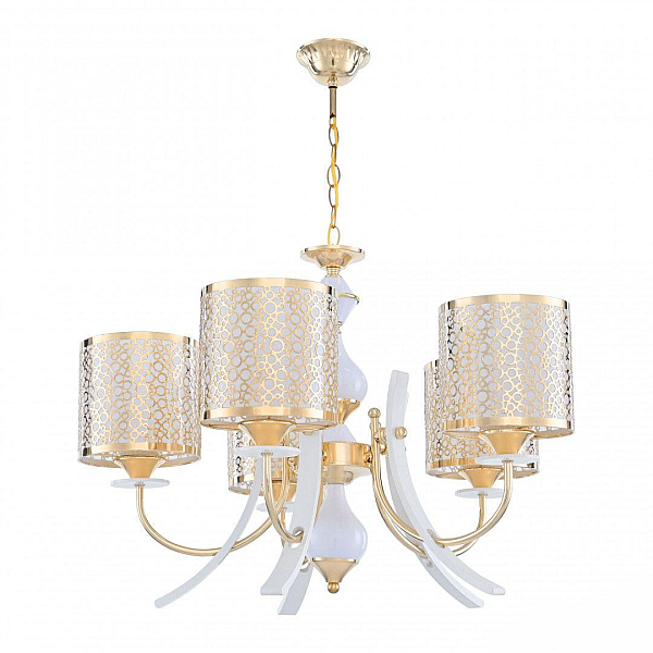 Подвесная люстра Arte Milano Florentia-6067 306067/5 Wh/Gd