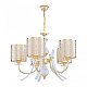Подвесная люстра Arte Milano Florentia-6067 306067/5 Wh/Gd