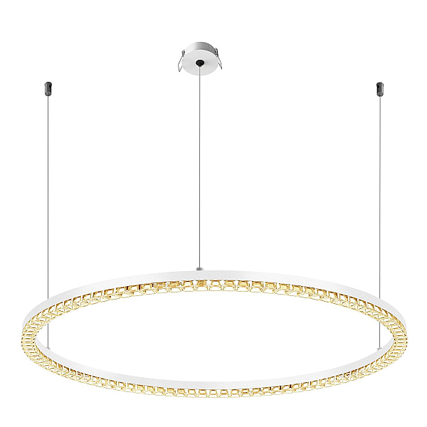Подвесная люстра Arlight SP-DIAMOND-R850-40W Day4000 (WH, 45 deg, 230V, TRIAC) 054496