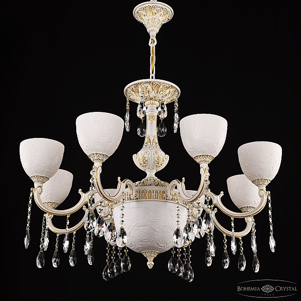 Подвесная люстра Bohemia Ivele Crystal AL78101P/8/250 A WMG P1 U Rose