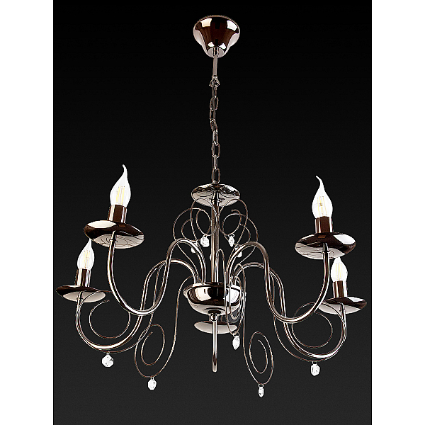 Подвесная люстра Toplight Sylvia TL6040D-05BC