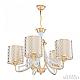 Подвесная люстра Arte Milano Florentia-3387 303387/5 Wh/Gd