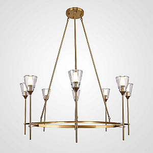 Подвесная люстра ImperiumLoft Torche De Verre 75676-22