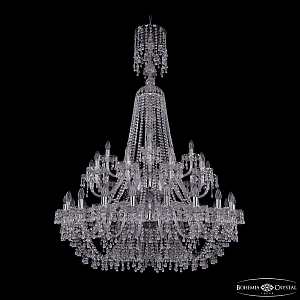 Подвесная люстра Bohemia Ivele Crystal 1410/20+10+5/400/XL-160/2d Ni V0300