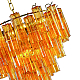 Подвесная люстра Delight Collection OWD2093-D75 gold/amber