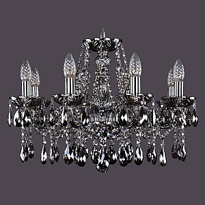 Подвесная люстра Bohemia Ivele Crystal 1413/8/200 Ni M731
