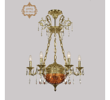 Подвесная люстра Art Classic 31.51.6.CK125SP.250SP.G.Sp.Amber.1A