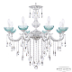 Подвесная люстра Bohemia Ivele Crystal AL78101/8/250 B WMN P Birusa/M-1F
